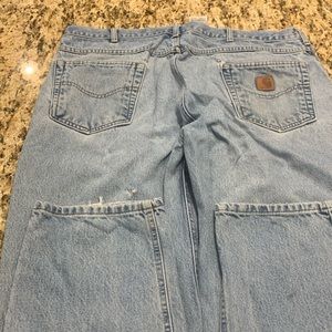 Men’s Carhartt blue jeans 40w x30L